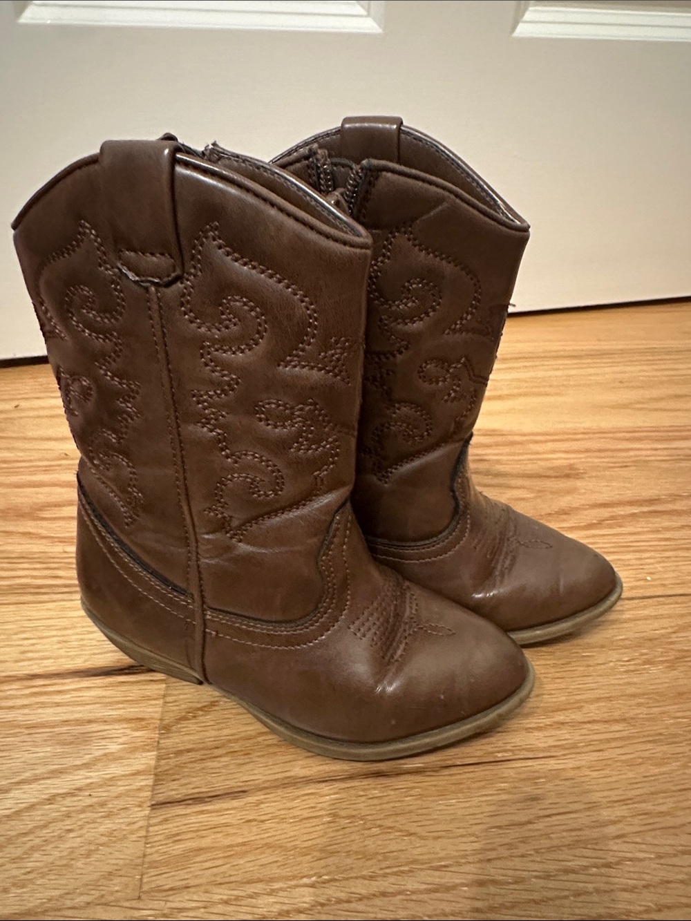Tucker + Tate Brown Western-Style Kids Boots